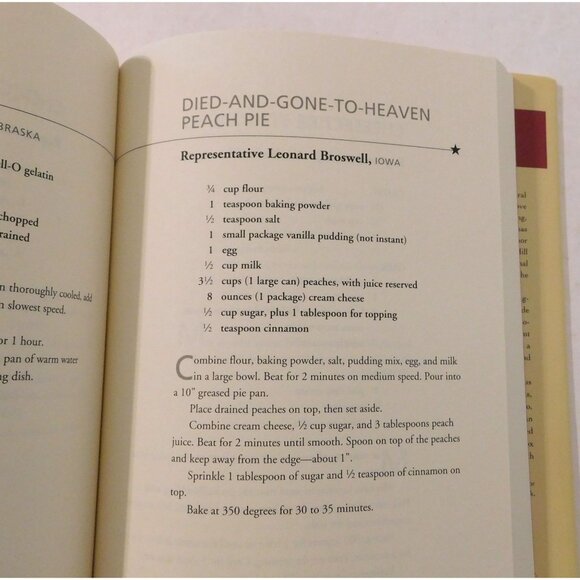 Capitol Hill Cooks Recipes From White House Congress Past President 2010 HBDJ - Picture 9 of 9
